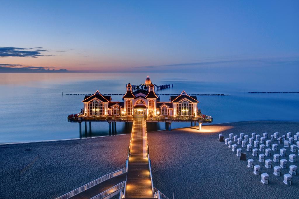 Strandhaus Manatee Mit Sauna Und Kamin Sellin Kültér fotó