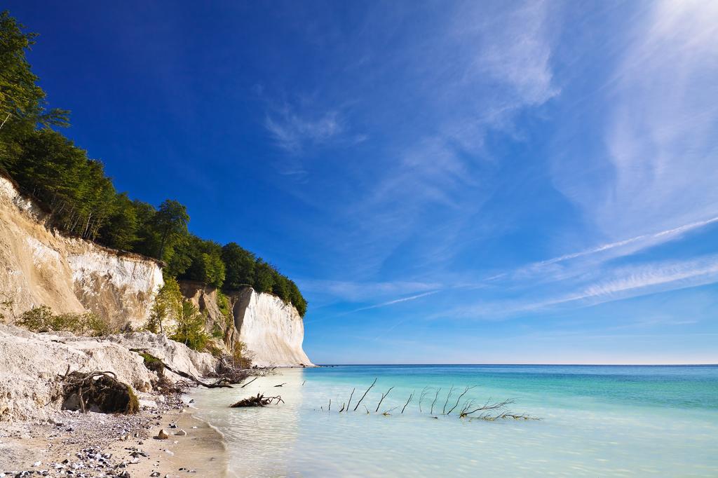 Strandhaus Manatee Mit Sauna Und Kamin Sellin Kültér fotó